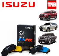 compact nanomax ผ้าเบรค ก้ามเบรค isuzu dmax d-max mu-x mu-7 อิซูซุ ดีแม็กซ์ มิวเอ็กซ์ มิวเซเว่น (หน้า-หลัง)