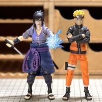 ต้นฉบับ Bandai นารูโตะ Shfiguarts แอคชั่นนารูโตะ: Shippuden Sasuke ซากุระยูชิฮามาดาราโมเดลแกะสลักตุ๊กตาของเล่นเคลื่อนย้ายได้