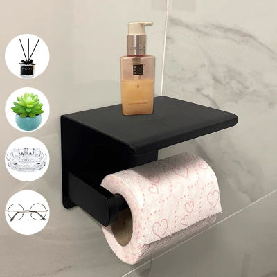 Multi-functional Toilet Paper Holder Stainless Steel Bathroom Kitchen Roll Paper Accessory Tissue Towel Accessories Holders