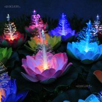 【YD】 Artificial Optic fibre flower Heads Star pond wedding decoration D50