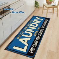 WUJIE "Tropical Bar" Pattern Kitchen Rug Anti-slip Balcony Mats Non-Slip Carpets for Living Room Door Mat Entrance Home Decor