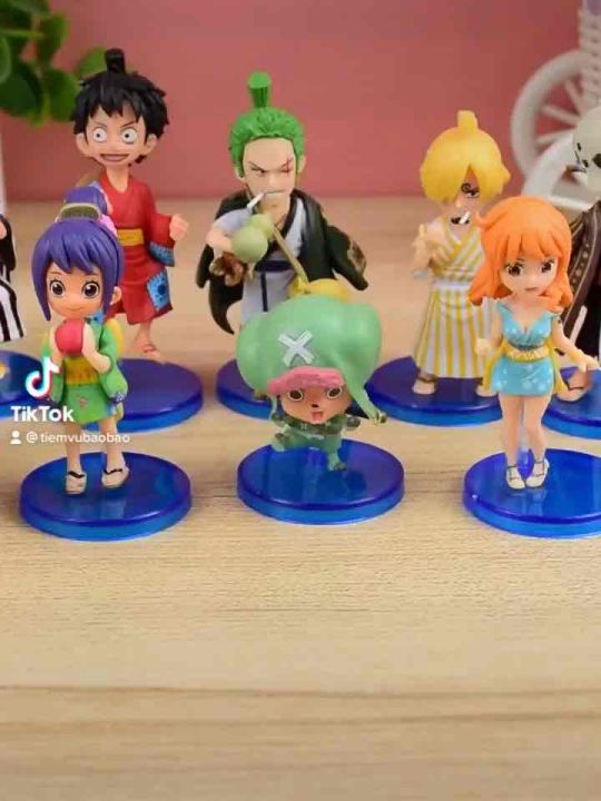 Mô hình chibi One Piece làm bằng tay WCF Wano,Cửu Hồng Bao Trang ...