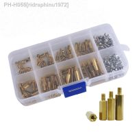 Free Shipping Hexagon Copper Stud Screw Set for Computer Motherboard with Single Head Copper Stud Nut M2 M2.5 M3 M4