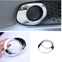 For Mercedes smart 453 forfour fortwo front fog lamps car accessory exterior car sticker ABS Chrome trim car styling 2pcs