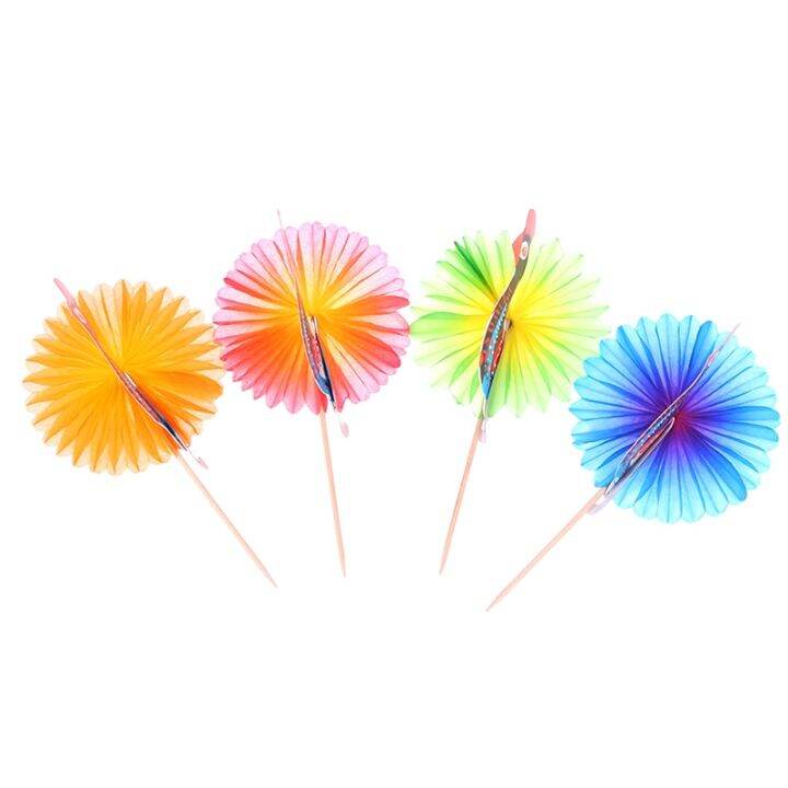 50pcs-creative-cocktail-toppers-decorative-fruit-toothpicks-peacock-cocktail-decoration-fruit-stick-party-diy-home-supplies