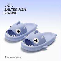 (ETX)ETXFeslishoet New EVA Summer Women Slippers Cute Catroon Shark Shape Slides Outdoor Cloud Soft Home Bathroom Sandals