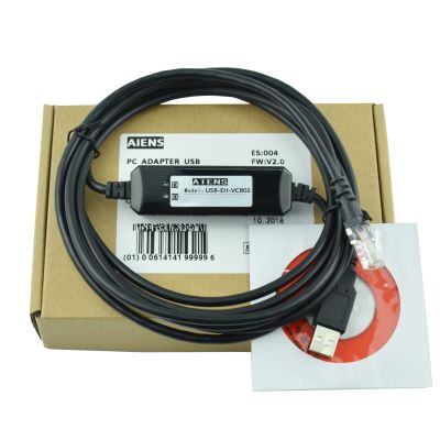 ‘；【。- Suitable For Hitachi EH Series PLC Programming Cable Data Download Cable USB-EH-VCB02