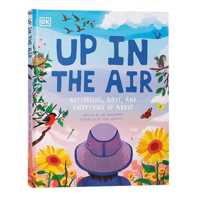 Things in the air English original up in the air childrens Science Encyclopedia English illustrated book English book