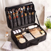 กระเป๋าเครื่องสำอางแบบมีช่อง,Make-up bag. Professional Bag for Makeup Artists