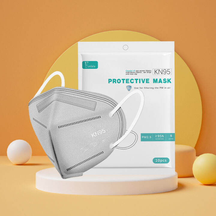 50Pcs KN95 Original Face Mask 5 Ply Disposable Mask Medical Grade Mask