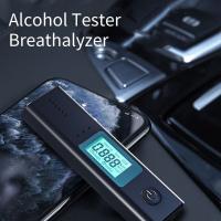 Alcohol Tester Professional Breathalyzer LCD Display 3 Color Indicator Alcohol Breath Tester Alcoholimeter Analyzer Detector New