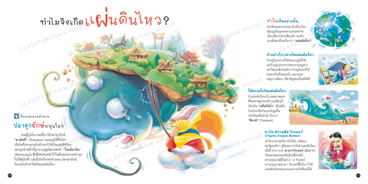 หนังสือความลับของโลก-ห้องเรียน