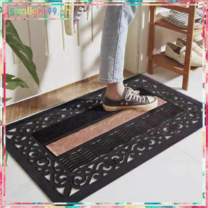 Mudmax rubber doormat,dust trap indoor/outdoor rectangle&semicircle