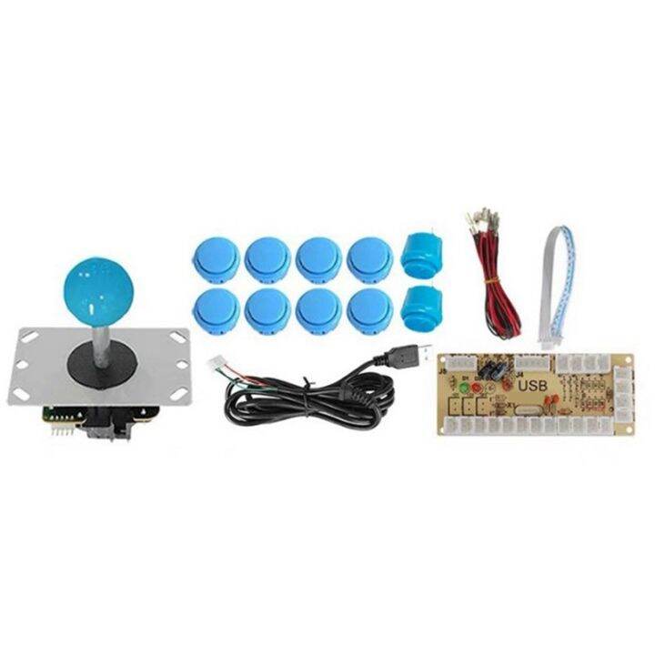 2-player-zero-delay-arcade-joystick-diy-kits-usb-encoder-to-pc-game-for-arcade-games-diy-kits-parts