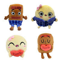 14ชิ้น Choco และแพนเค้กของเล่นตุ๊กตา Kawaii อะนิเมะช็อคโกแลต Plushies หมอนตุ๊กตาสำหรับเด็กของขวัญวันเกิดประดับห้องของที่ระลึกคอลเลกชัน