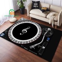 Vinyl Disc Player Music Rug for Bedroom Living Room Carpet for Kitchen Floor Mats Home Decor Non-Slip Floor Pad Rug 15 Sizes