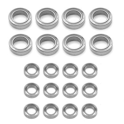 20Pcs Ball Bearing Set for 144001 144002 124016 124017 124018 124019 RC Car Spare Parts Upgrade Accessories