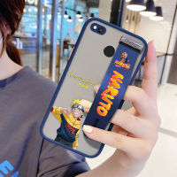 UCUC เคสโทรศัพท์เคสสำหรับ Xiaomi (สายรัดข้อมือ) กันกระแทก Frosted กลับการ์ตูนตุ๊กตาอุสึมากินารูโตะสำหรับชายขอบฝาครอบเลนส์ป้องกันเลนส์โทรศัพท์บางเฉียบเคสโทรศัพท์