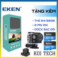 Camera 4k Eken H9r bản mới V8 nâng cấp 20MP Tặng 1 pin và 1 dock sạc đôi thumbnail