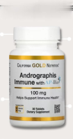 California Gold Nutrition, Andrographis Immune with AP-BIO, 100 mg, 30 Tablets