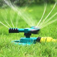 สปริงเกอร์ รดน้ำต้นไม้ หมุน 360 องศา Sprinkler watering plants 360