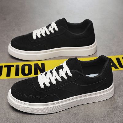 🏅 Canvas shoes mens summer breathable casual sports youth all-match 2023 new Korean mens black sneakers