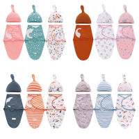 ผ้าห่มห่อตัวเด็กทารกแรกเกิด Cocoon Wrap Cotton Swaddling Bag Baby Envelope Sleep Sack Bedding