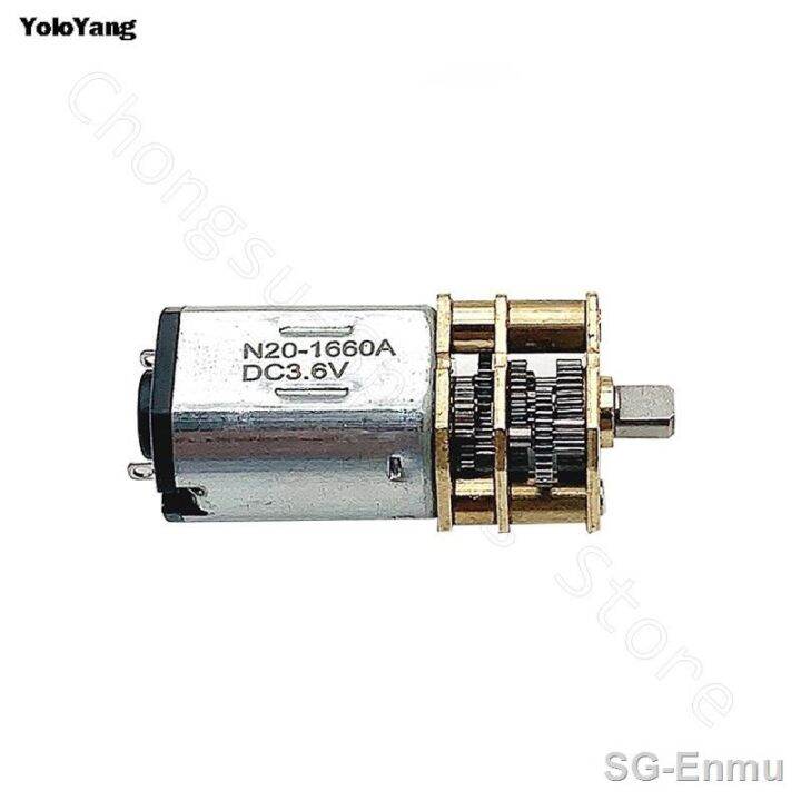 yf-3-6v-metal-motor-230rpm-slow-speed-gearbox-reducer-n20-electric-for-screwdriver