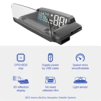 1ชิ้น G3กระจก HUD H Ead Up แสดงอัตโนมัติ HUD OBD2 /Usb รถความเร็วโปรเจคเตอร์ S Peedometer รถตรวจจับการบริโภคน้ำมัน