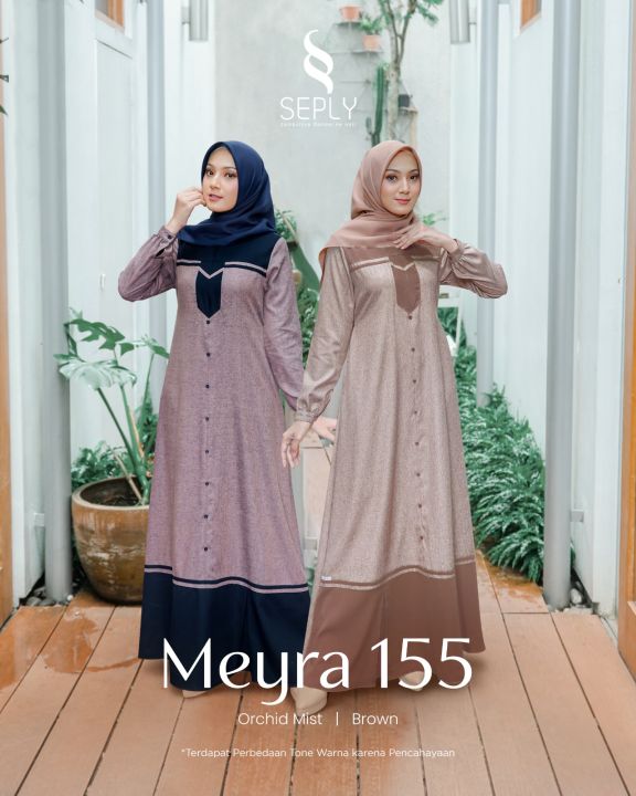 [COD] Gamis Terbaru Seply Ethica / Seply Meyra 155 Best Seller 2023 ...