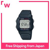 CASIO กล่องผู้ชาย W-800H-1AV ดิจิตอล Jam Tangan STANDAR สีดำ