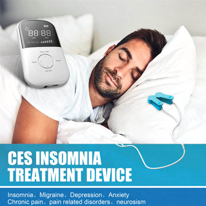 Insomnia CES Therapy Device Fast Sleep Instrument Aid Alpha Stim Anti