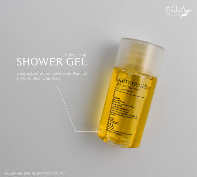 ครีมอาบน้ำโรงแรม เจลอาบน้ำ รุ่น The view Shower Gel [แพ็คชนิดละ125ชิ้น] ของใช้ในโรงแรม ของโรงแรม อเมนิตี้ Hotel Amenities
