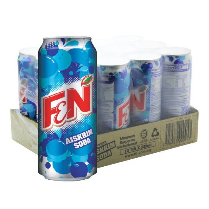 F&N Cool Ice Cream Soda (12 x 325ml) | Lazada