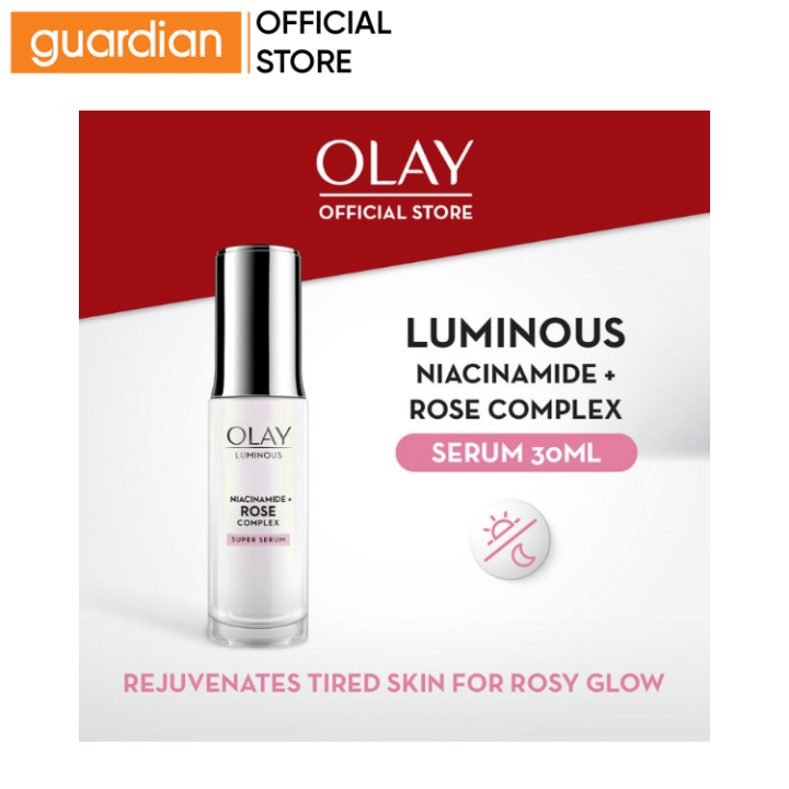 Olay Luminous Niacinamide Rose Complex Super Serum 30 ml Lazada