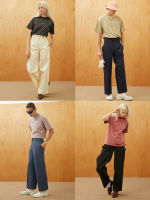 Anē linear pants ,กางเกงสแลคขายาว ทรงกระบอกใหญ่ เอวสูง  Ane.wear