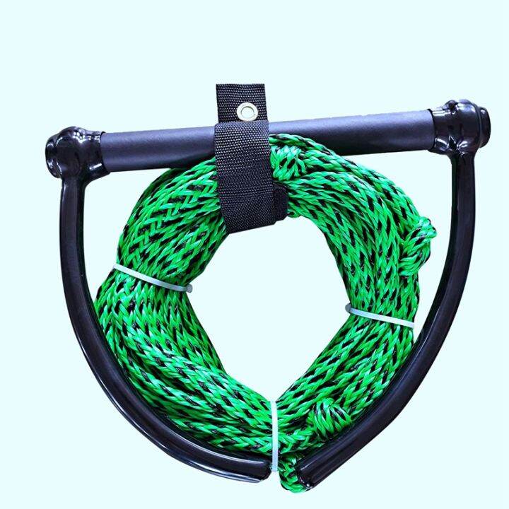 Water Ski Rope 23M Ski Rope with Wakeboard Style Grip Surfing Tow Line