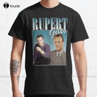 Rupert-Giles Classic Design Buffy The Vampire Slayer Classic T-Shirt Cooling Shirts For Men Digital Printing Tee Shirts Xs-5Xl