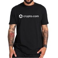 Cro Cryptocom Cryptocurrency Tshirt Classic Cro Token Blockchain Mens Cotton Tee Shirt For Trader Gift