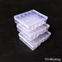 【hot】□✤ﺴ  1pcs Fishing Tackle Boxes 10 Transparent Compartments Plastic Bait Storage