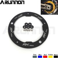 For KYMCO AK550 AK 550 2017 2018 Motorcycles Accessories CNC Aluminum Transmission Belt Pulley Cover LOGO AK550