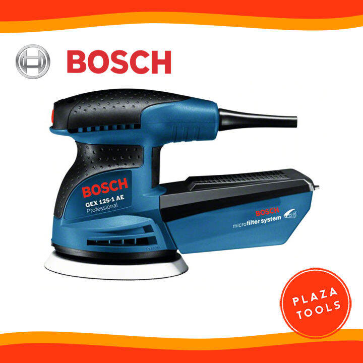 Mesin Amplas Bulat Bosch Gex Ae Random Orbital Sander Lazada