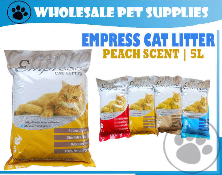 EMPRESS Cat Litter PEACH 5L Lazada PH