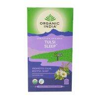 Nature products? (x1) Organic India - Tulsi Sleep | 25 Tea Bags