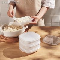 ❈₪  Rice Preserve Sub packaging Fresh Keeping Storage Box Food Freeze Microwave Heating Vegetable Fruit Wash Container Drain Box