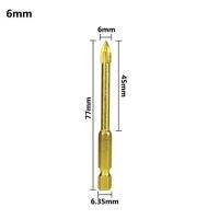 Xcan แก้วเจาะบิต6/8/10/12มิลลิเมตรข้ามหอกหัวกระเบื้องเซรามิกแก้วหินอ่อนหลุมตัด Hex S Hank แก้วเจาะ