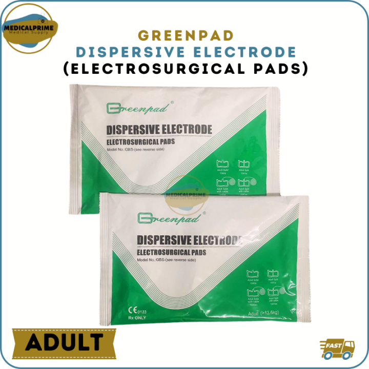 MEDIPRIME GREENPAD Dispersive Electrode Electrosurgical Pads Lazada PH