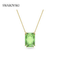 [New Product] Swarovski Millenia Necklace Green Large Crystal K Gold Womens Necklace Long [สินค้าใหม่] สวารอฟสกี้ สร้อยคอ Millenia สีเขียว คริสตัลขนาดใหญ่ K ทอง สร้อยคอผู้หญิง