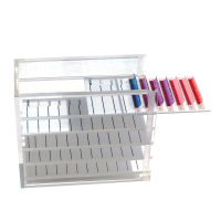 False Eyelashes Extension Storage Box 5 Layers Acrylic Pallet Lash Holder For Individual lash Volume Display Stand Makeup Tools