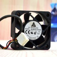 For Delta AUB0512HB 12V 0.20A 5CM 5015 4-wire temperature-controlled PWM cooling fan